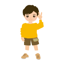 可愛い子供のイラスト-12